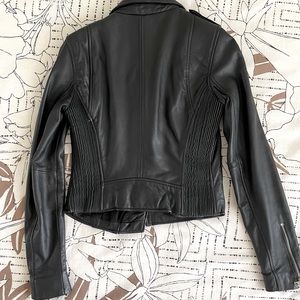 Trafaluc Zara Leather Black Jacket